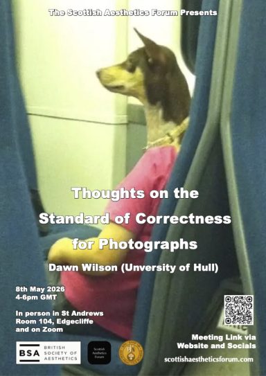 Poster for a talk by Dawn Wilson